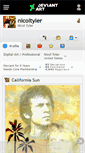 Mobile Screenshot of nicoltyler.deviantart.com