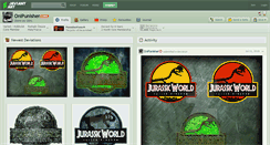 Desktop Screenshot of onipunisher.deviantart.com