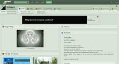 Desktop Screenshot of 3rd-apex.deviantart.com