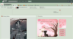 Desktop Screenshot of kuroshadows.deviantart.com