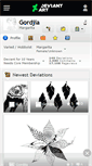 Mobile Screenshot of gordjia.deviantart.com