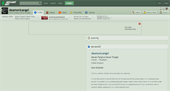 Desktop Screenshot of deamonicangel.deviantart.com