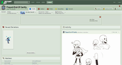 Desktop Screenshot of frayed-end-of-sanity.deviantart.com