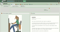 Desktop Screenshot of catronos.deviantart.com