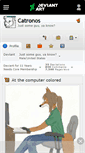 Mobile Screenshot of catronos.deviantart.com