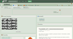 Desktop Screenshot of luciobosch.deviantart.com