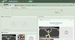Desktop Screenshot of pokopk.deviantart.com