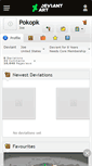 Mobile Screenshot of pokopk.deviantart.com