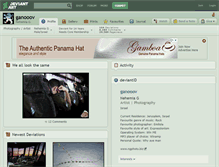 Tablet Screenshot of ganooov.deviantart.com