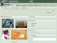 Tablet Screenshot of dipti1989.deviantart.com