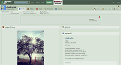 Desktop Screenshot of chadrockz.deviantart.com