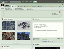 Tablet Screenshot of beason.deviantart.com