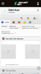 Mobile Screenshot of eien-kun.deviantart.com
