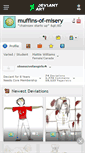 Mobile Screenshot of muffins-of-misery.deviantart.com