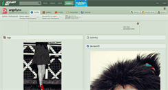 Desktop Screenshot of angellynx.deviantart.com