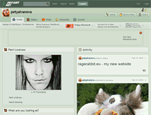 Tablet Screenshot of petyaivanova.deviantart.com