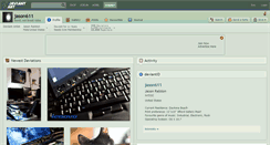 Desktop Screenshot of jason611.deviantart.com