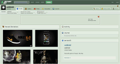 Desktop Screenshot of oddkidd.deviantart.com