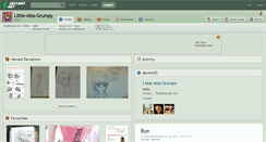 Desktop Screenshot of little-miss-grumpy.deviantart.com