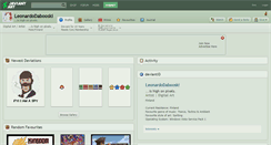 Desktop Screenshot of leonardodabooski.deviantart.com