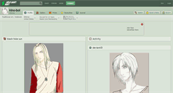 Desktop Screenshot of kino-boi.deviantart.com