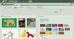 Desktop Screenshot of digimonfrontier77.deviantart.com