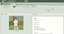 Desktop Screenshot of kazechocolat.deviantart.com