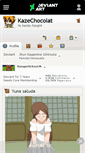 Mobile Screenshot of kazechocolat.deviantart.com