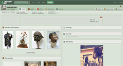 Desktop Screenshot of malcairion.deviantart.com