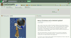 Desktop Screenshot of froudthexenophile.deviantart.com