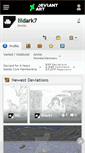 Mobile Screenshot of lildark7.deviantart.com