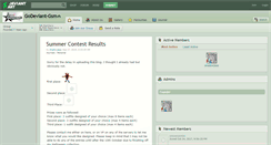 Desktop Screenshot of godeviant-gsm.deviantart.com
