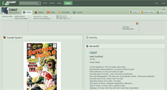 Desktop Screenshot of cd007.deviantart.com