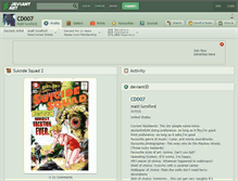 Tablet Screenshot of cd007.deviantart.com