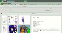 Desktop Screenshot of kurobara31694.deviantart.com