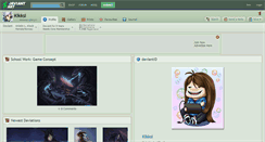 Desktop Screenshot of kikksi.deviantart.com