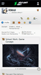 Mobile Screenshot of kikksi.deviantart.com