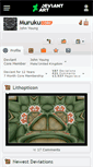Mobile Screenshot of muruku.deviantart.com