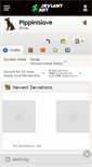 Mobile Screenshot of pippinislove.deviantart.com