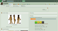 Desktop Screenshot of chrisgshep.deviantart.com
