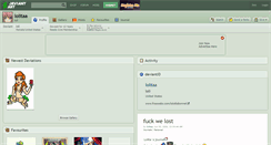 Desktop Screenshot of lolitaa.deviantart.com
