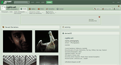 Desktop Screenshot of cyphix-art.deviantart.com