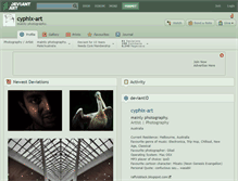 Tablet Screenshot of cyphix-art.deviantart.com