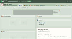 Desktop Screenshot of okurine-luka.deviantart.com