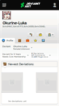 Mobile Screenshot of okurine-luka.deviantart.com