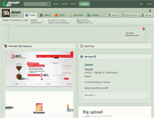 Tablet Screenshot of desee.deviantart.com