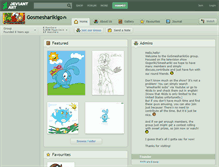 Tablet Screenshot of gosmesharikigo.deviantart.com