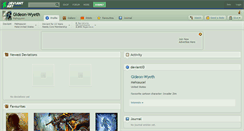 Desktop Screenshot of gideon-wyeth.deviantart.com