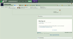 Desktop Screenshot of lykoslycaon.deviantart.com