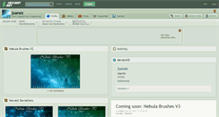 Desktop Screenshot of juanez.deviantart.com